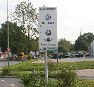 Hinweisschild